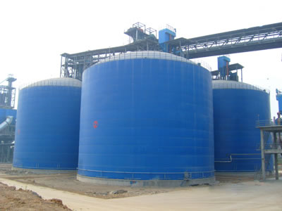 下谷坪土家族乡水泥钢板库改造